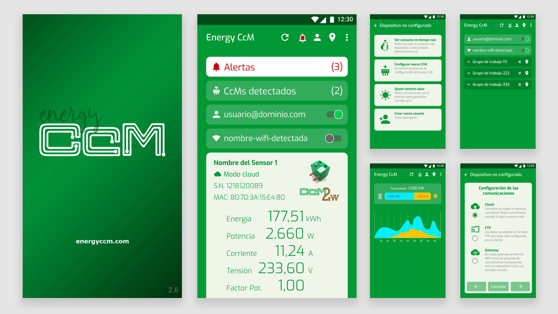 Energy CCM app
